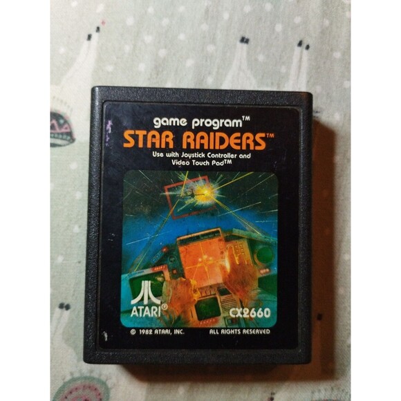 Star Raiders (Atari 2600, 1982) Cartridge Only - Tested & Works - Picture 1 of 6